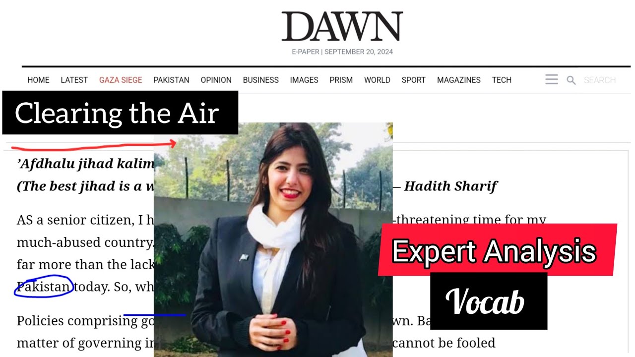 This Article will Amaze you!! || Dawn Editorial with Urdu Translation | | Dawn newspaper vocabulary
