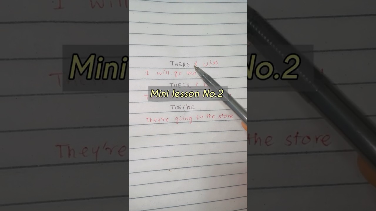 Difference in Their ,There, and They’re #csspreparation #cssaspirants #cssenglish #grammar