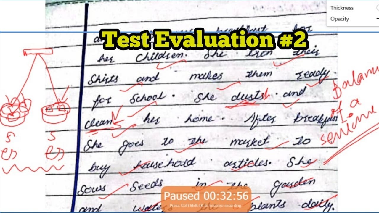 Improve your English by watching test checking videos