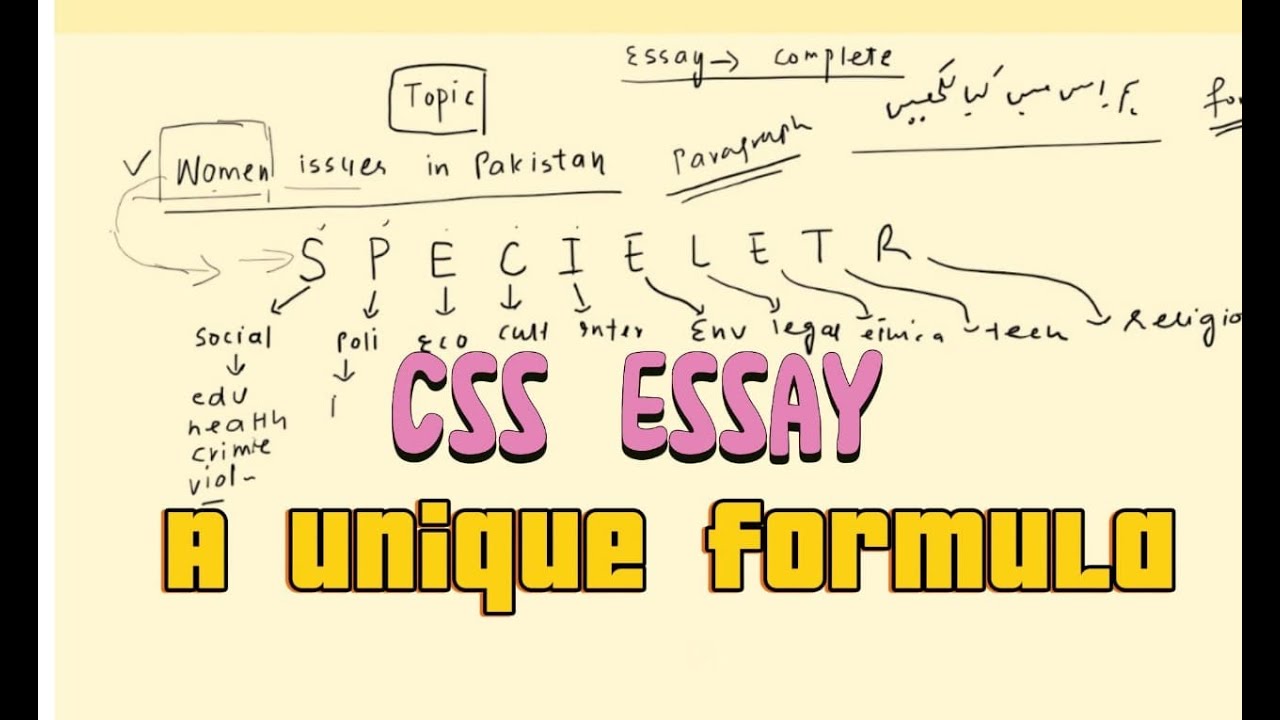 Let's crack CSS/PMS ESSAY like a pro || Video #1