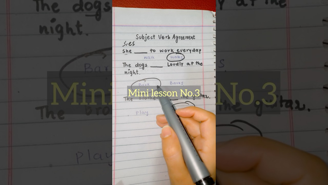 #Subject Verb Agreement Mistake csspreparation #cssPakistan #cssexamstrategy Grammar lesson